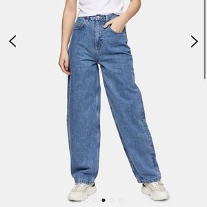 NWT TOPSHOP BAGGY JEANS